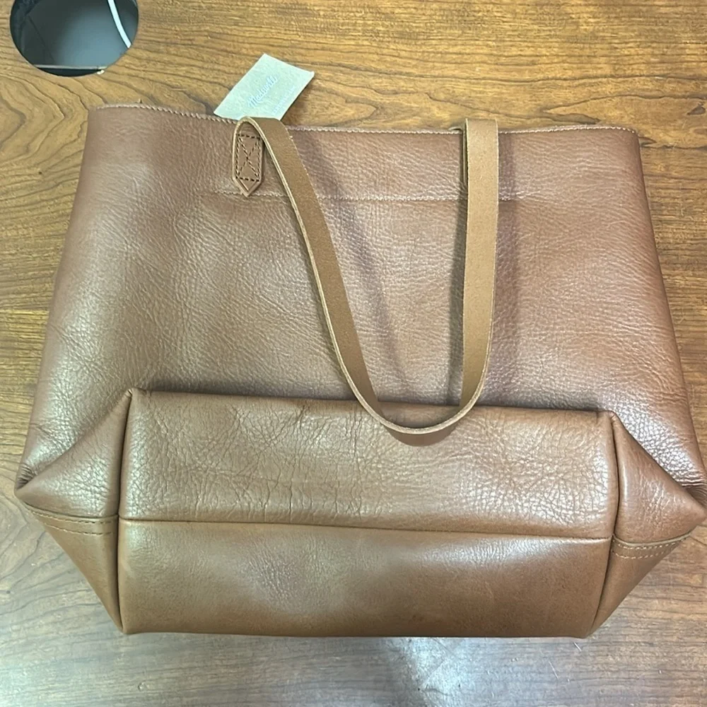 NEW Madewell The Zip-Top Medium Transport Tote AE189 MONOGRAM LBH - Picture 6 of 6